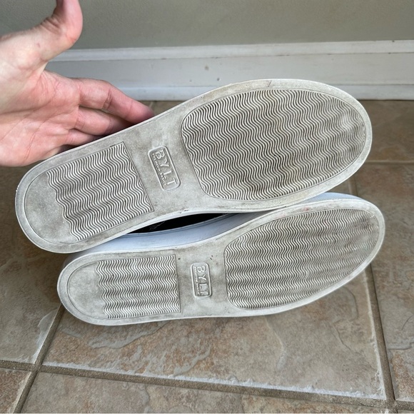 BYLT Everyday Shoes Black Leather Casual Sneakers Premium Basics​​ - Picture 8 of 8